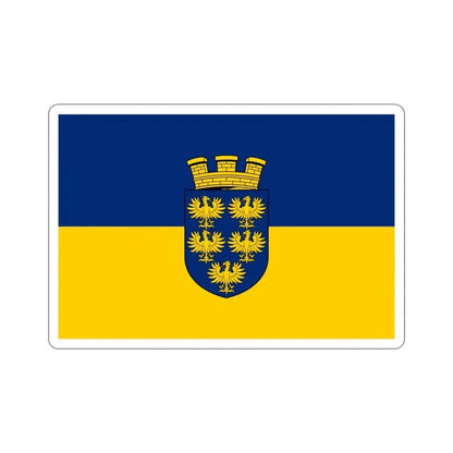 Flag of Lower Austria Niederösterreich Austria STICKER Vinyl Die-Cut Decal 4 Inch - The Sticker Space