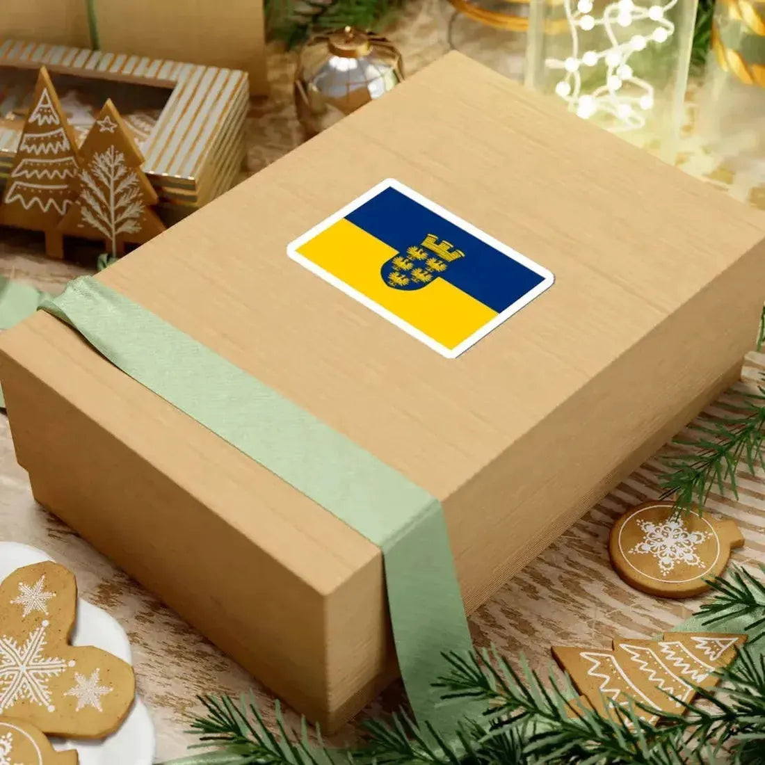 Flag of Lower Austria state (Austria) STICKER Vinyl Kiss-Cut Decal - The Sticker Space