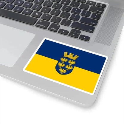 Flag of Lower Austria state (Austria) STICKER Vinyl Kiss-Cut Decal - The Sticker Space
