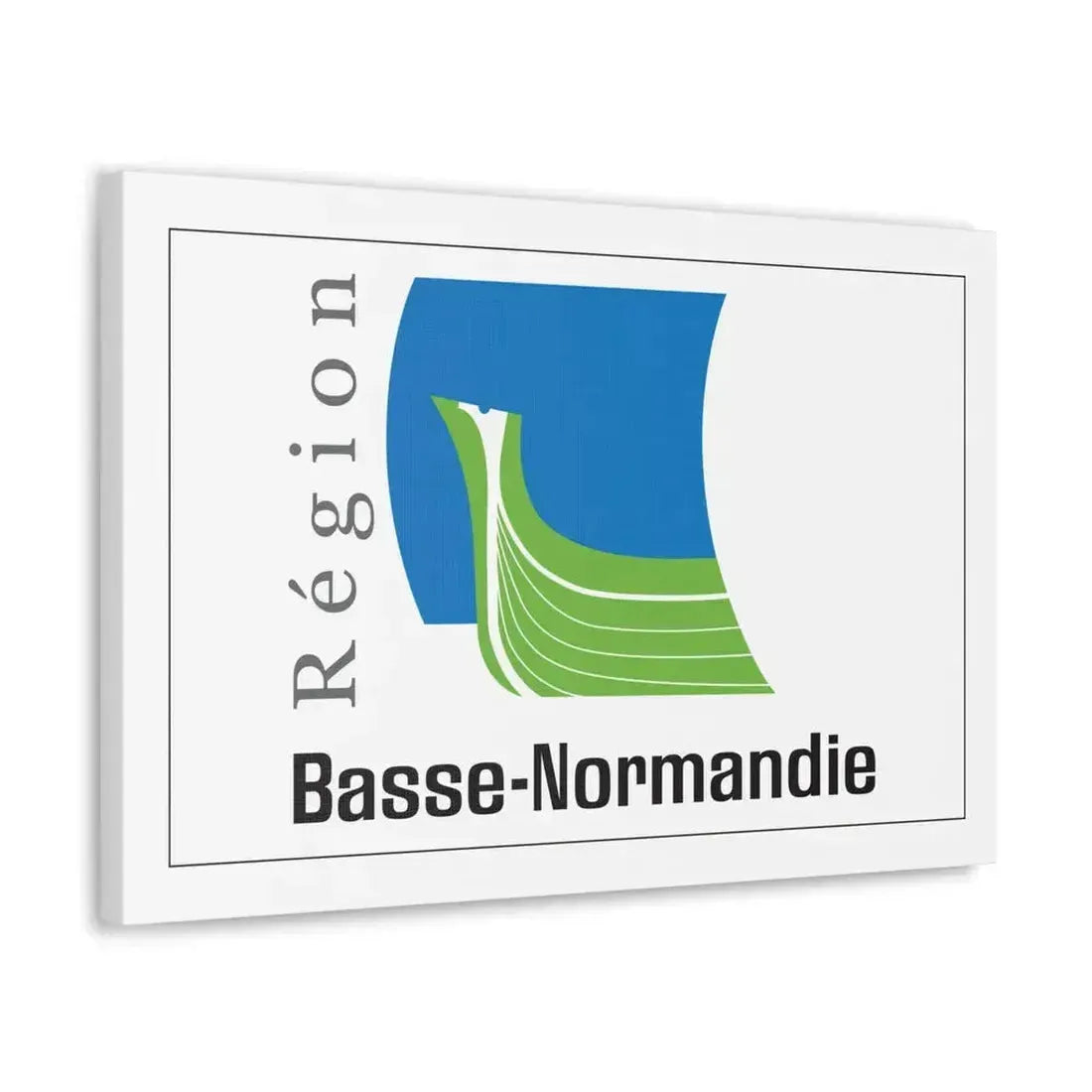 Flag of Lower Normandy France 2 - Canvas Wall Art - The Sticker Space