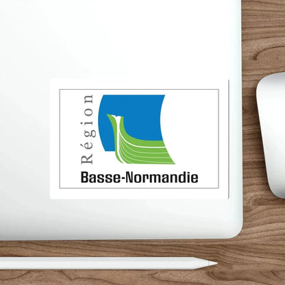Flag of Lower Normandy France 2 STICKER Vinyl Die-Cut Decal - The Sticker Space