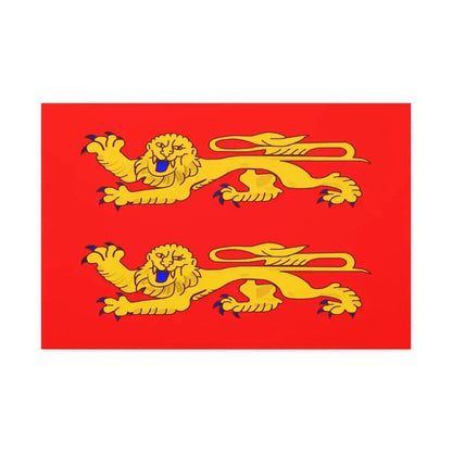 Flag of Lower Normandy France - Canvas Wall Art - The Sticker Space