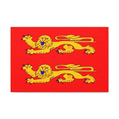 Flag of Lower Normandy France - Canvas Wall Art - The Sticker Space