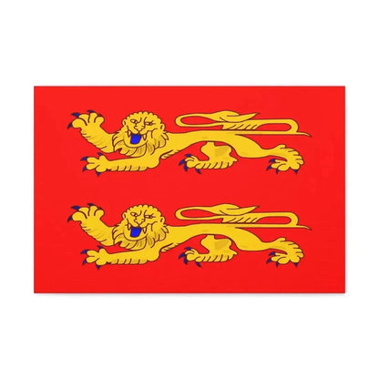 Flag of Lower Normandy France - Canvas Wall Art - The Sticker Space