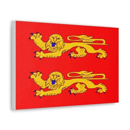 Flag of Lower Normandy France - Canvas Wall Art - The Sticker Space
