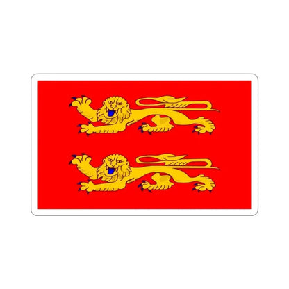 Flag of Lower Normandy France STICKER Vinyl Die-Cut Decal 2 Inch - The Sticker Space