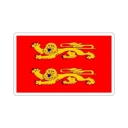 Flag of Lower Normandy France STICKER Vinyl Die-Cut Decal 3 Inch - The Sticker Space