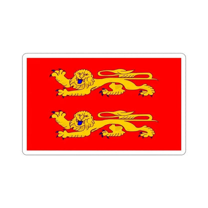 Flag of Lower Normandy France STICKER Vinyl Die-Cut Decal 4 Inch - The Sticker Space