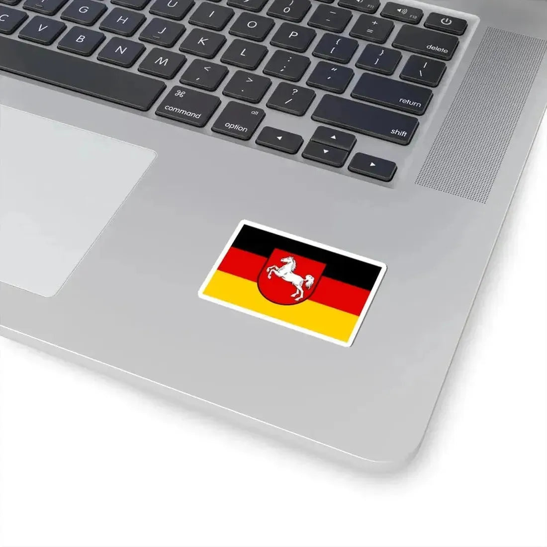 Flag of Lower Saxony Germany - STICKER Vinyl Kiss-Cut Decal - The Sticker Space