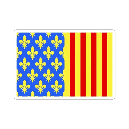 Flag of Lozère France 2 STICKER Vinyl Die-Cut Decal 4 Inch - The Sticker Space