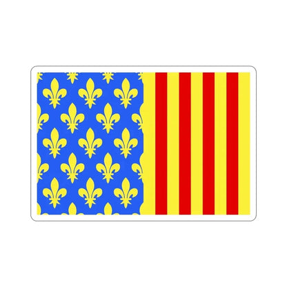 Flag of Lozère France 2 STICKER Vinyl Die-Cut Decal 4 Inch - The Sticker Space