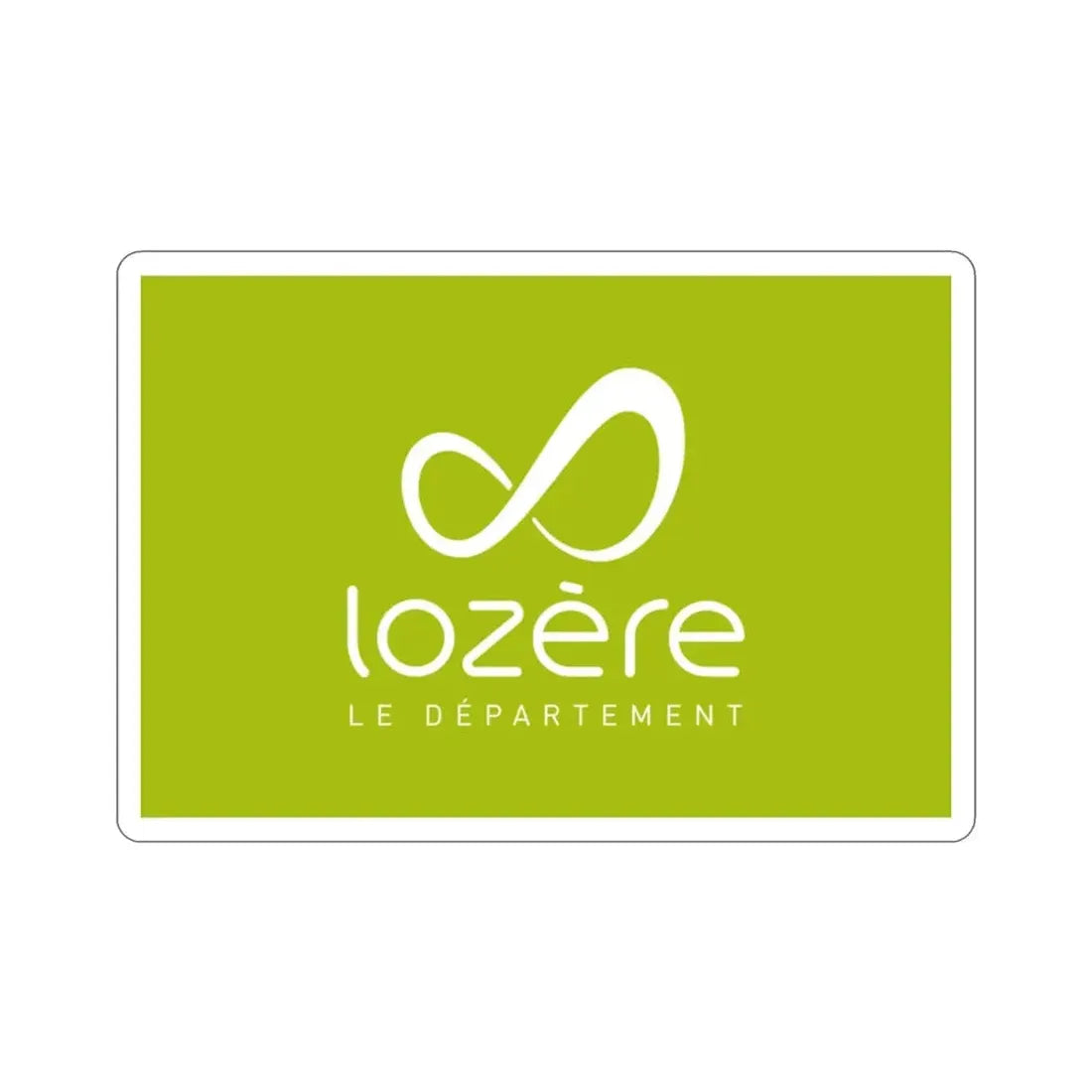 Flag of Lozère France STICKER Vinyl Die-Cut Decal 2 Inch - The Sticker Space