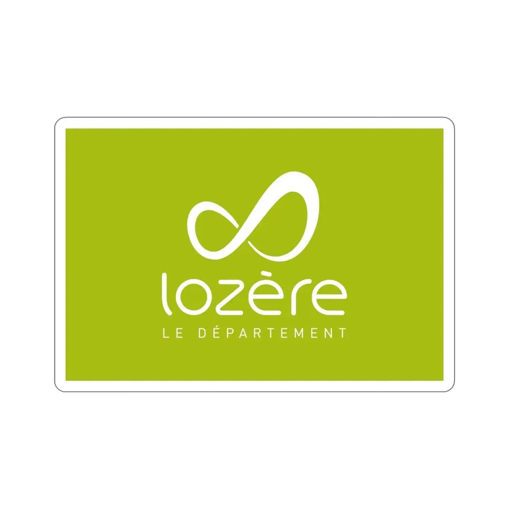 Flag of Lozère France STICKER Vinyl Die-Cut Decal - The Sticker Space