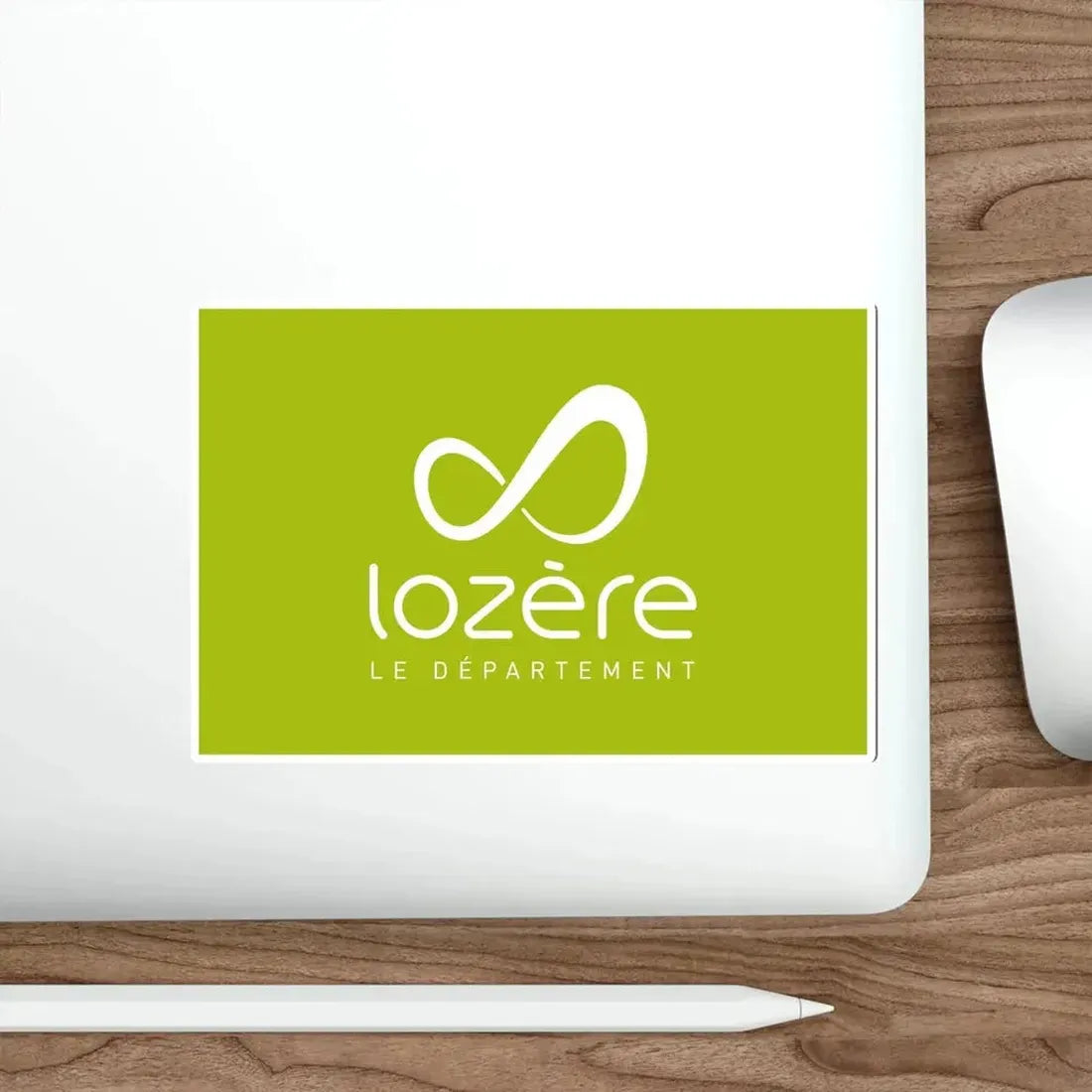 Flag of Lozère France STICKER Vinyl Die-Cut Decal - The Sticker Space