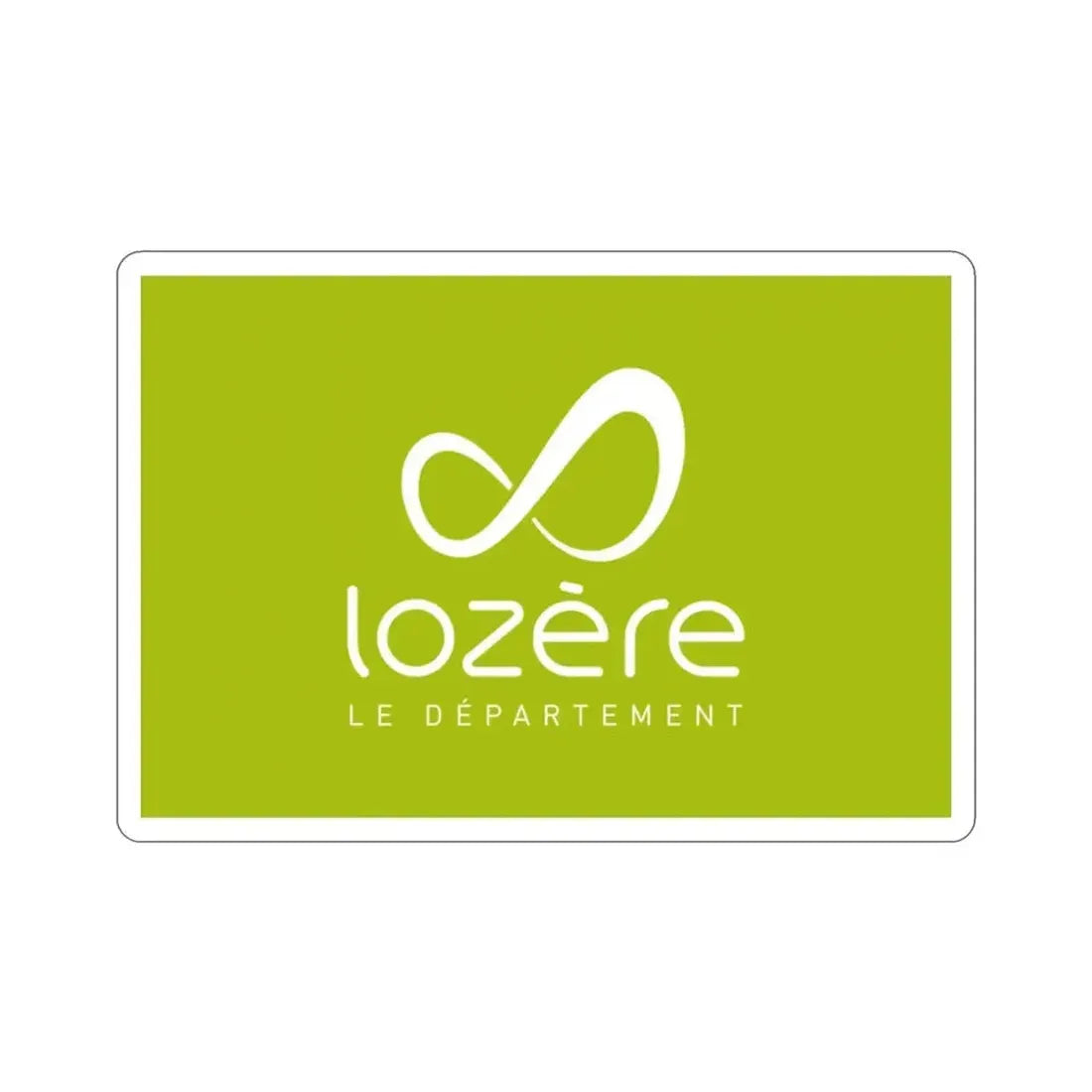 Flag of Lozère France STICKER Vinyl Die-Cut Decal - The Sticker Space
