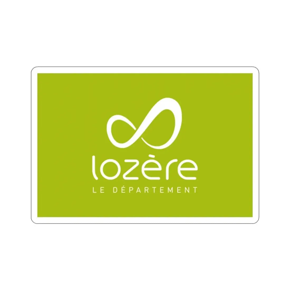 Flag of Lozère France STICKER Vinyl Die-Cut Decal - The Sticker Space