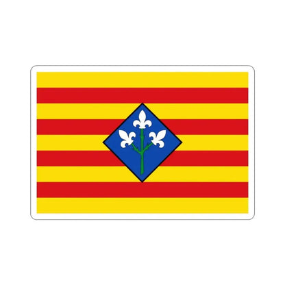 Flag of Lérida Spain STICKER Vinyl Die-Cut Decal - The Sticker Space