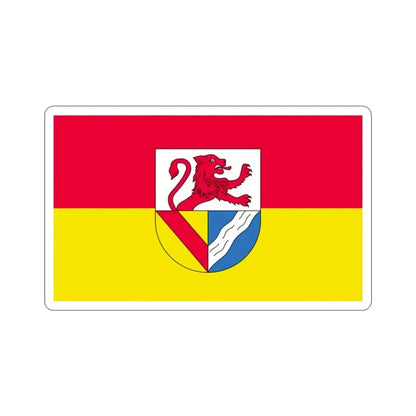 Flag of Lörrach Germany STICKER Vinyl Die-Cut Decal 2 Inch - The Sticker Space