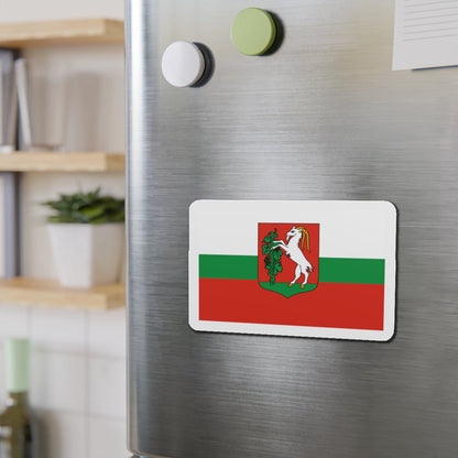 Flag of Lublin Poland - Die-Cut Magnet-The Sticker Space