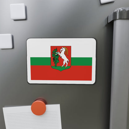 Flag of Lublin Poland - Die-Cut Magnet-The Sticker Space