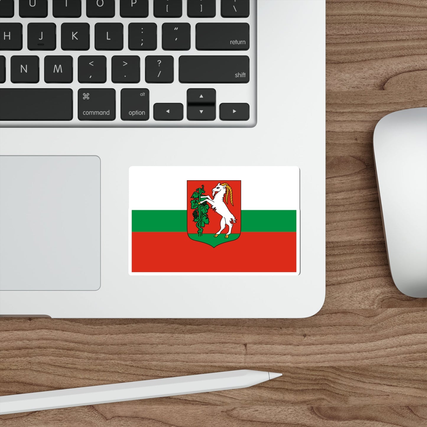 Flag of Lublin Poland STICKER Vinyl Die-Cut Decal-The Sticker Space