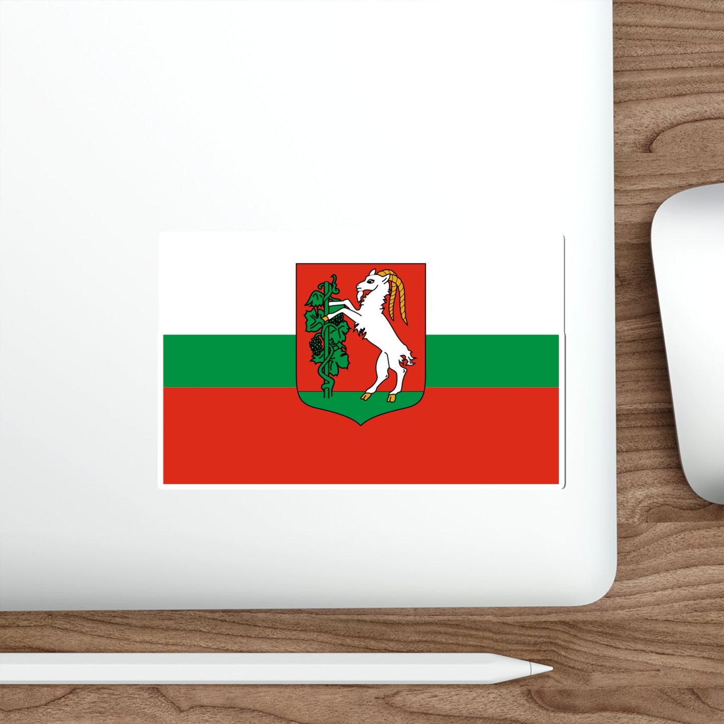 Flag of Lublin Poland STICKER Vinyl Die-Cut Decal-The Sticker Space