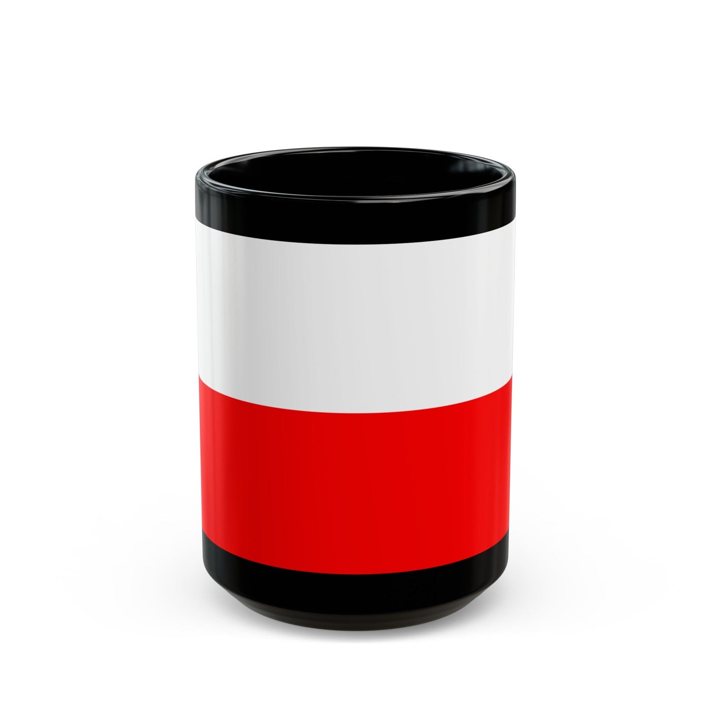 Flag of Lucca Italy - Black Coffee Mug-15oz-The Sticker Space