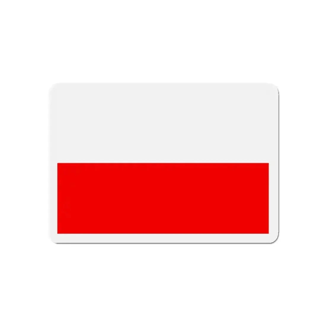 Flag of Lucca Italy - Refrigerator Magnet 4 Inch - The Sticker Space