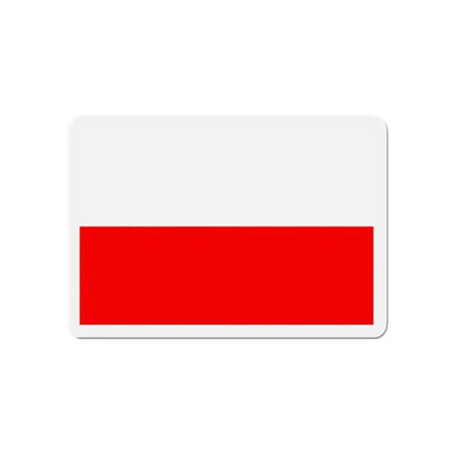 Flag of Lucca Italy - Refrigerator Magnet 4 Inch - The Sticker Space