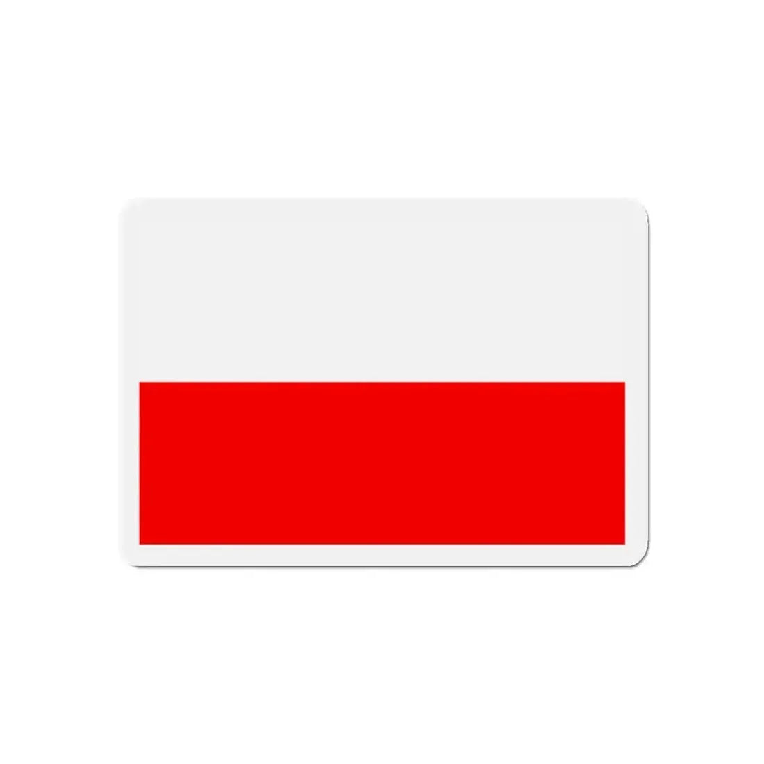 Flag of Lucca Italy - Refrigerator Magnet 5 Inch - The Sticker Space