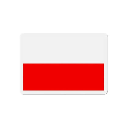 Flag of Lucca Italy - Refrigerator Magnet 5 Inch - The Sticker Space