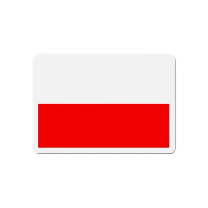 Flag of Lucca Italy - Refrigerator Magnet 6 Inch - The Sticker Space