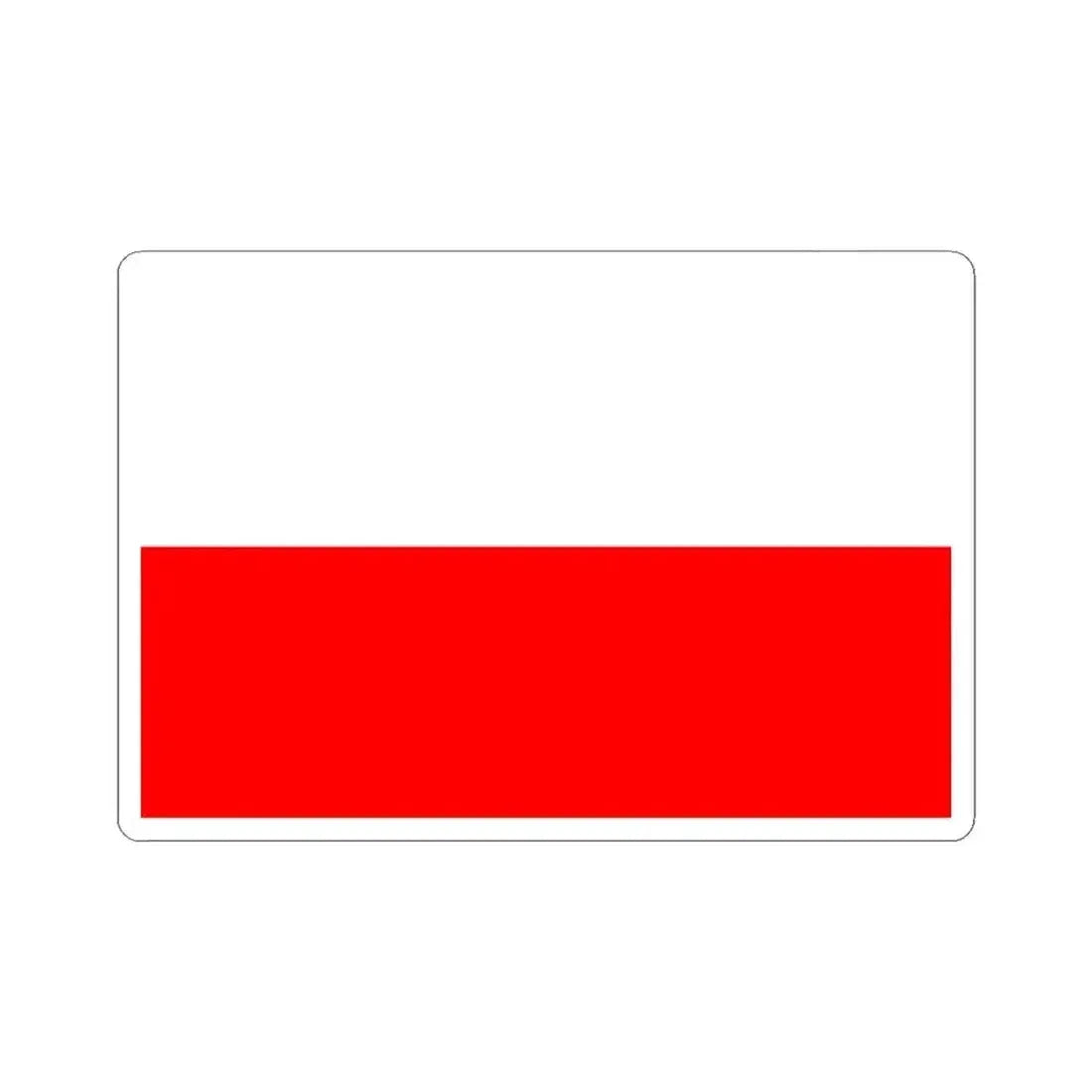 Flag of Lucca Italy - STICKER Vinyl Kiss-Cut Decal 3 Inch White - The Sticker Space