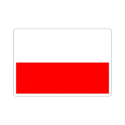 Flag of Lucca Italy - STICKER Vinyl Kiss-Cut Decal 3 Inch White - The Sticker Space