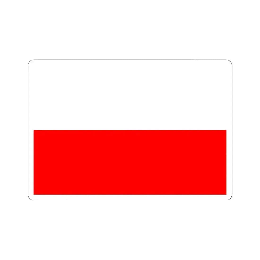 Flag of Lucca Italy - STICKER Vinyl Kiss-Cut Decal 4 Inch White - The Sticker Space