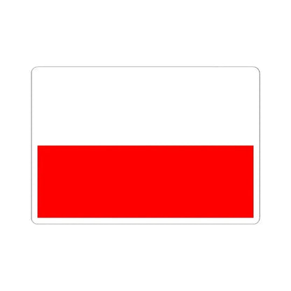 Flag of Lucca Italy - STICKER Vinyl Kiss-Cut Decal 4 Inch White - The Sticker Space