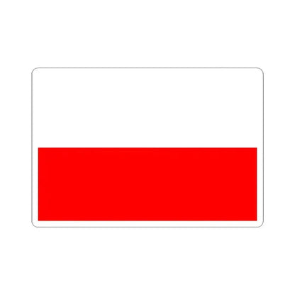 Flag of Lucca Italy - STICKER Vinyl Kiss-Cut Decal 6 Inch White - The Sticker Space