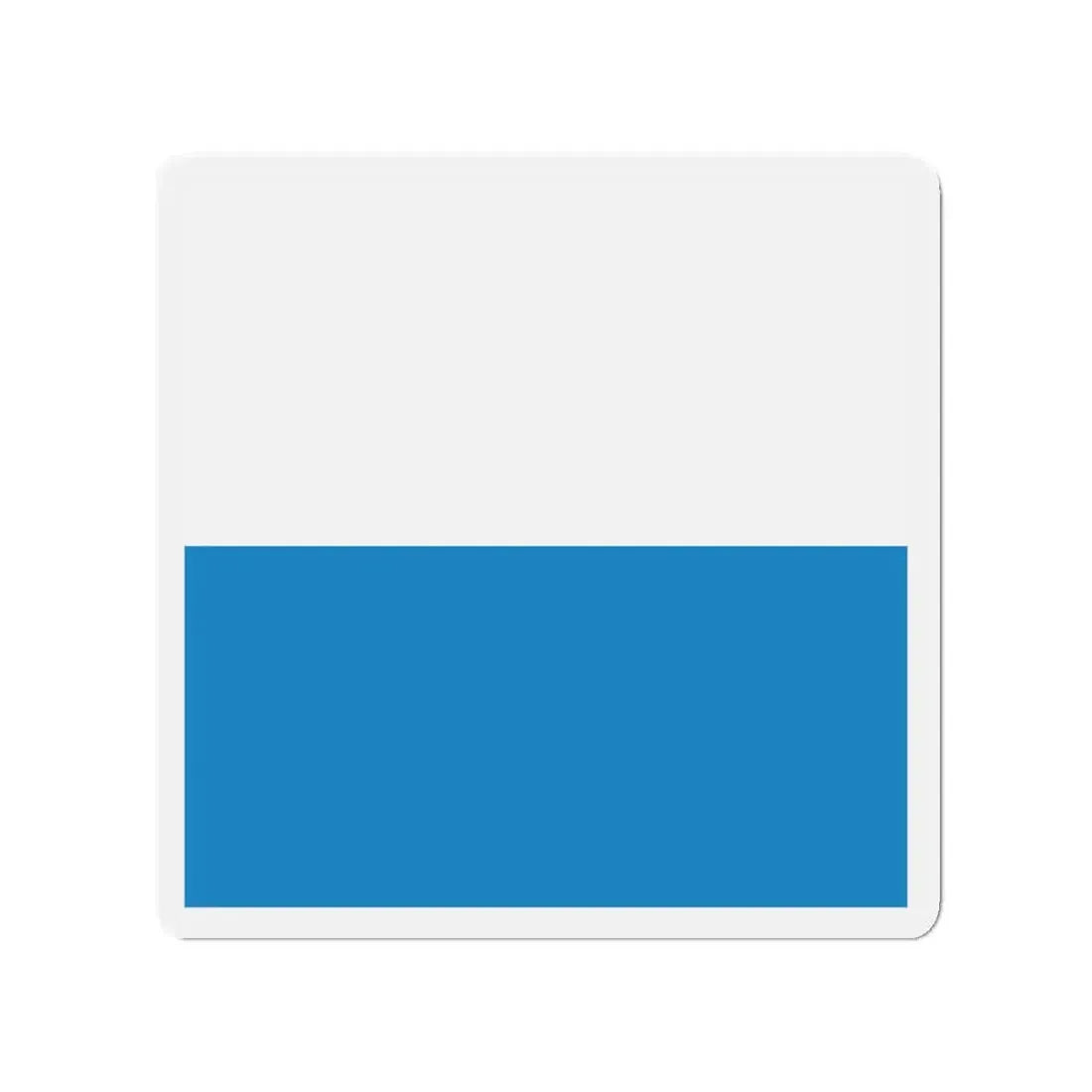 Flag of Lucerne Switzerland - Refrigerator Magnet 3 Inch - The Sticker Space