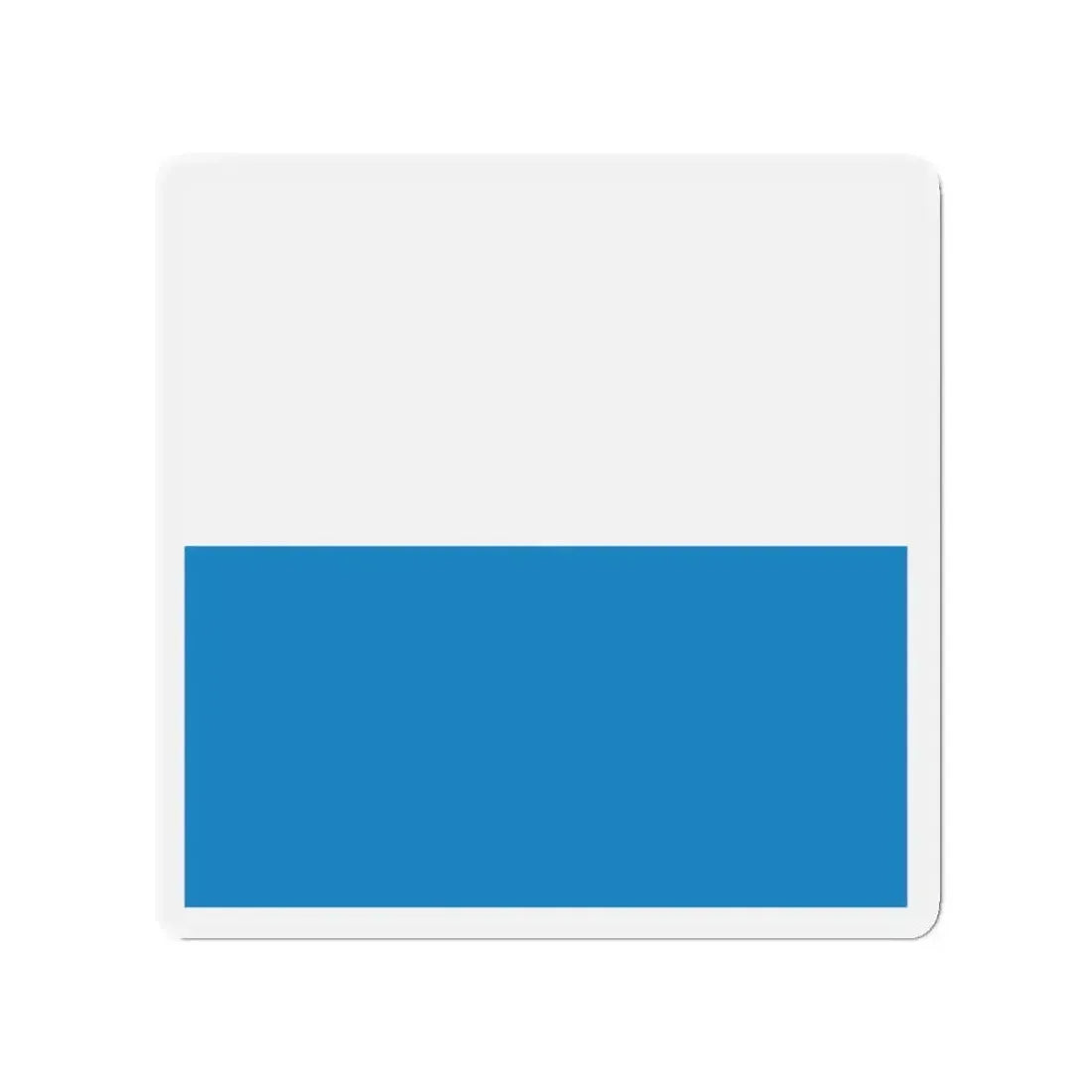 Flag of Lucerne Switzerland - Refrigerator Magnet - The Sticker Space