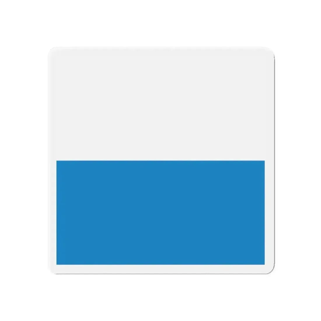 Flag of Lucerne Switzerland - Refrigerator Magnet - The Sticker Space