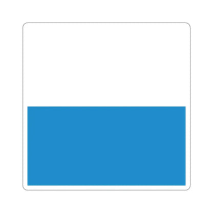 Flag of Lucerne Switzerland STICKER Vinyl Die-Cut Decal 4 Inch - The Sticker Space