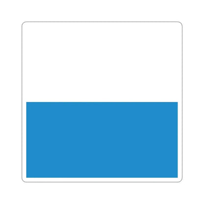 Flag of Lucerne Switzerland STICKER Vinyl Die-Cut Decal 5 Inch - The Sticker Space