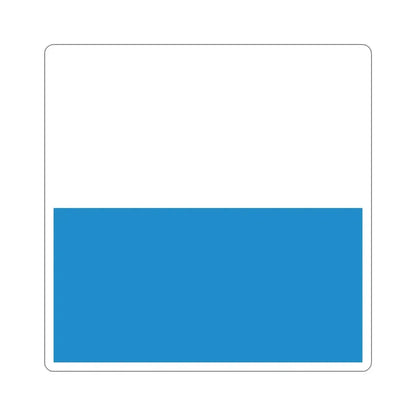 Flag of Lucerne Switzerland STICKER Vinyl Die-Cut Decal 6 Inch - The Sticker Space