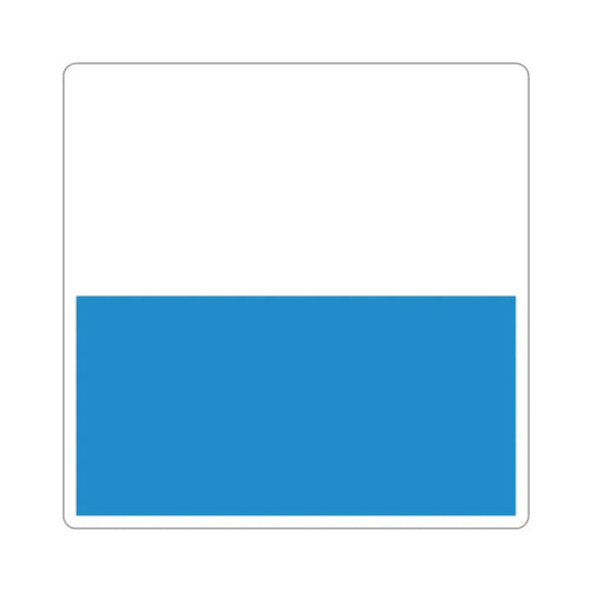 Flag of Lucerne Switzerland STICKER Vinyl Die-Cut Decal 6 Inch - The Sticker Space