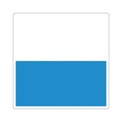 Flag of Lucerne Switzerland STICKER Vinyl Die-Cut Decal - The Sticker Space