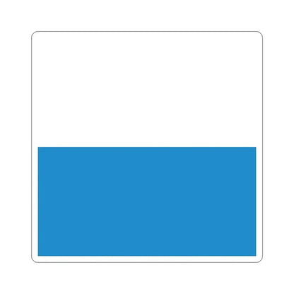 Flag of Lucerne Switzerland STICKER Vinyl Die-Cut Decal - The Sticker Space