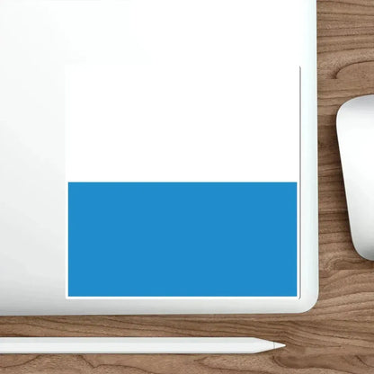 Flag of Lucerne Switzerland STICKER Vinyl Die-Cut Decal - The Sticker Space