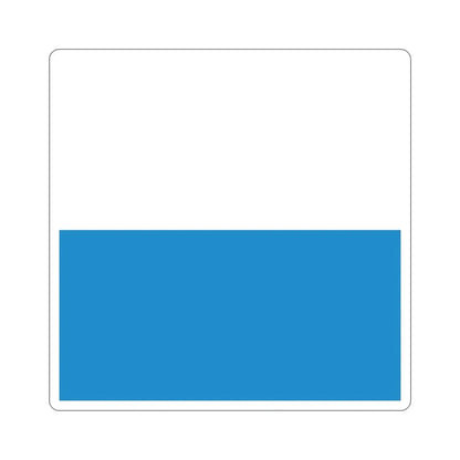 Flag of Lucerne Switzerland STICKER Vinyl Die-Cut Decal - The Sticker Space