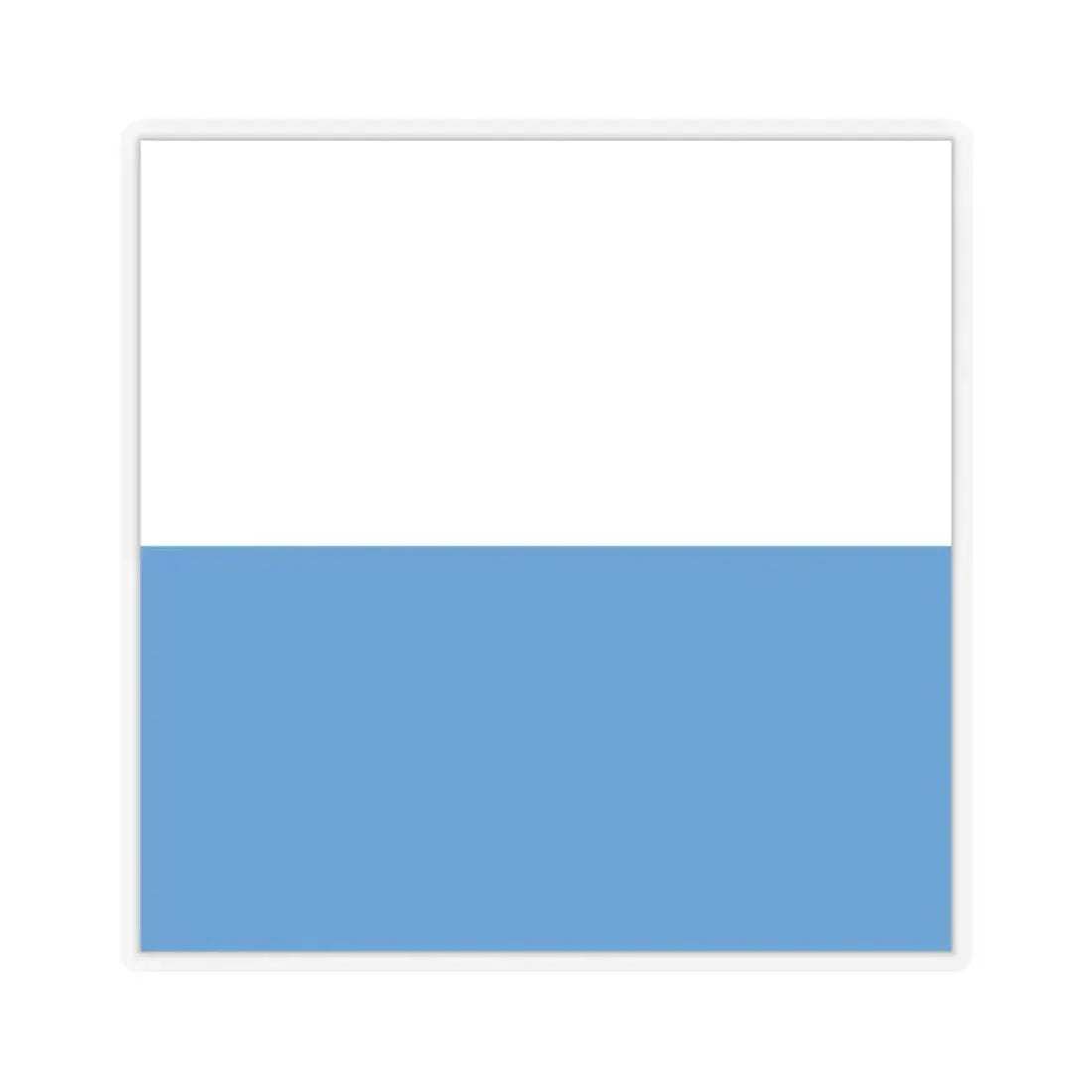 Flag of Lucerne Switzerland - STICKER Vinyl Kiss-Cut Decal - The Sticker Space