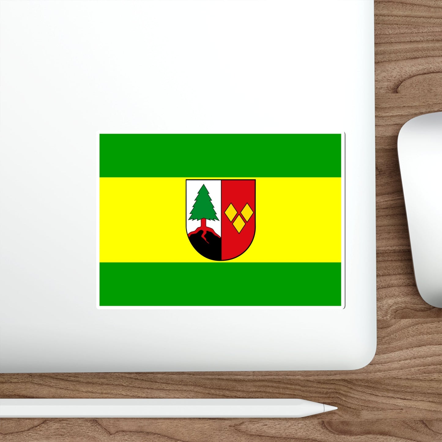 Flag of Lüchow Dannenberg Germany STICKER Vinyl Die-Cut Decal-The Sticker Space